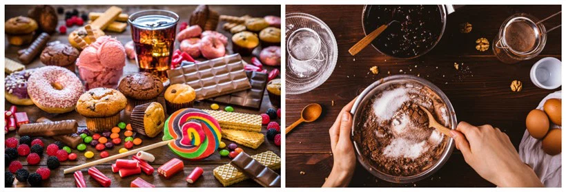 Various desserts Various desserts